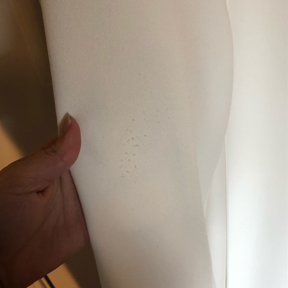 Adrianna Papell White Bridal Wedding Jumper - Picture 8 of 8